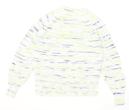 Womens UK Size L Marks and Spencer Multicoloured Pullover Jumper