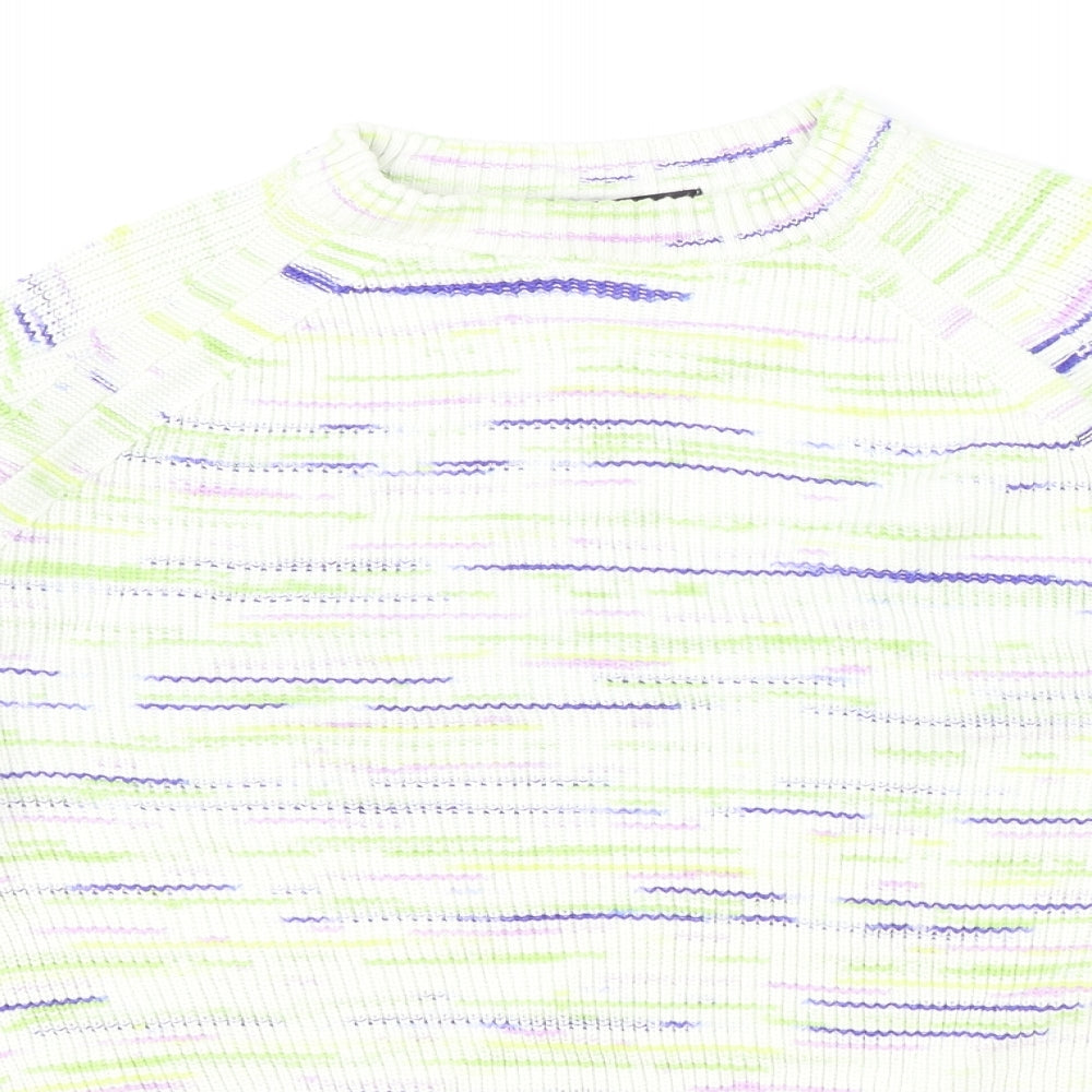 Womens UK Size L Marks and Spencer Multicoloured Pullover Jumper