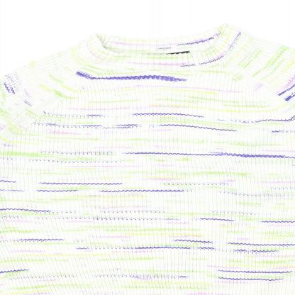 Womens UK Size L Marks and Spencer Multicoloured Pullover Jumper
