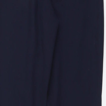 Womens UK Size 8 Dorothy Perkins Regular Fit Chino Blue Trousers