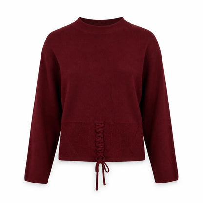 Womens UK Size 10 Marks and Spencer Red Pullover Jumper