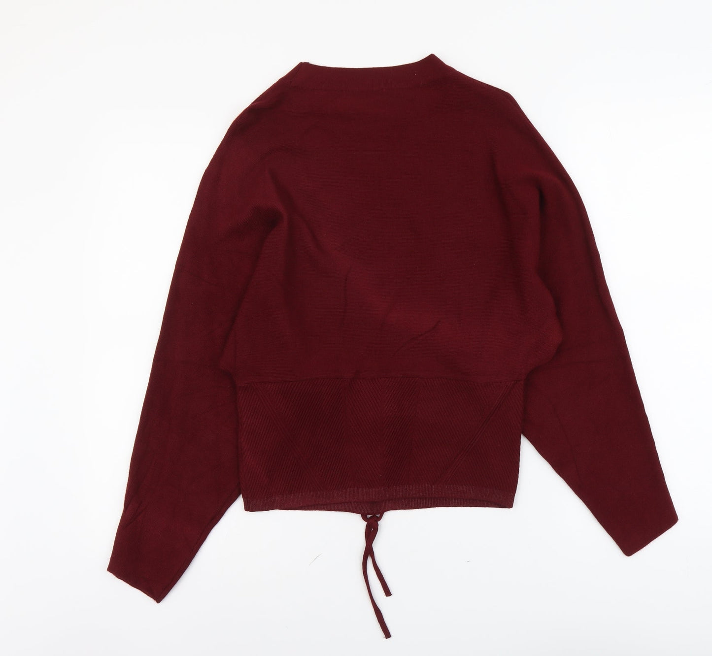 Womens UK Size 10 Marks and Spencer Red Pullover Jumper
