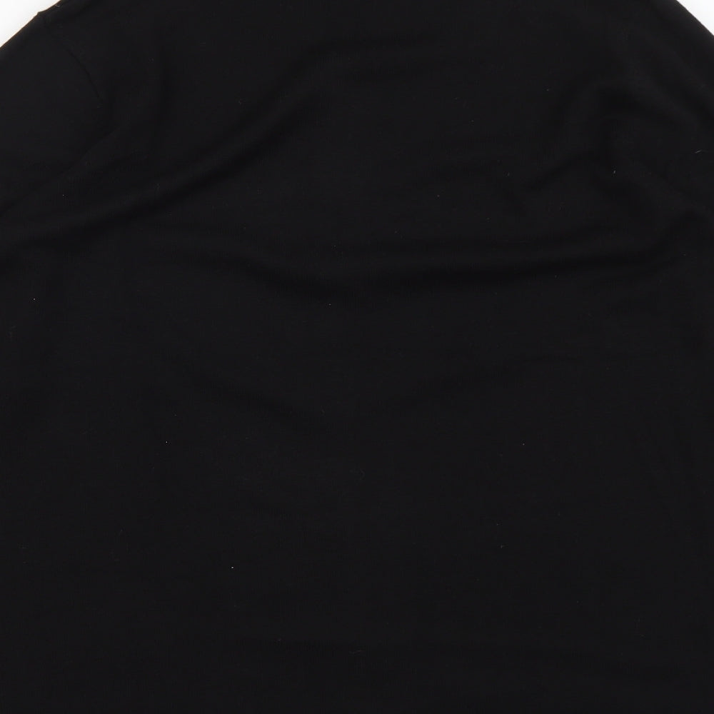 Womens UK Size 2XL Signature Black Cardigan Jumper