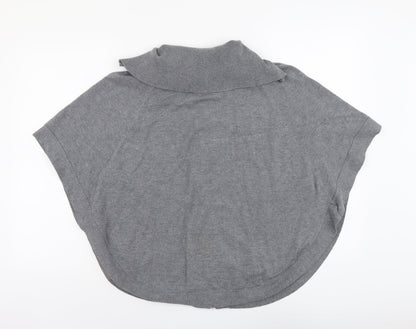 Womens UK Size S M&V Grey Full Zip Jumper