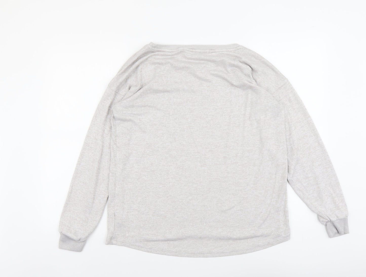 Womens UK Size 12 NEXT Grey Pullover Sweatshirt