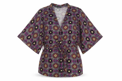 Womens UK Size M Atmosphere Multicoloured Basic Blouse