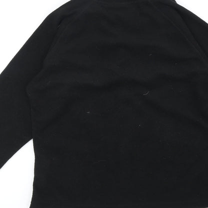 Surfonic Womens Black Polyester Pullover Sweatshirt Size S Pullover
