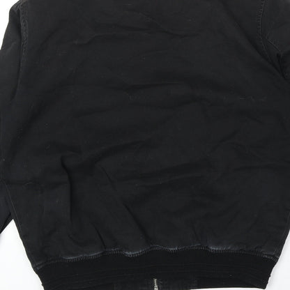 Mens UK Size S Topman Black Jacket