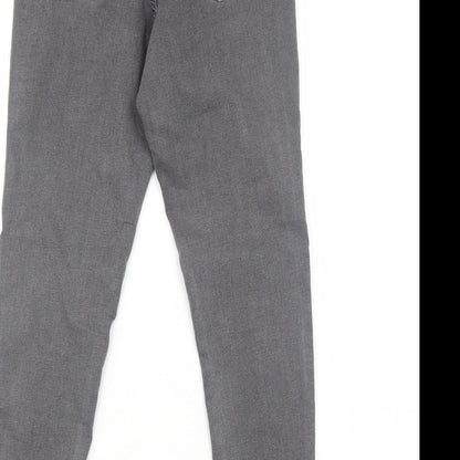 New Look Womens Grey Cotton Skinny Jeans Size 8 Regular