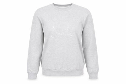 Stars & Stripes Womens Grey Cotton Pullover Sweatshirt Size S Pullover