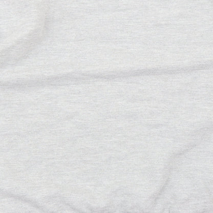 Stars & Stripes Womens Grey Cotton Pullover Sweatshirt Size S Pullover