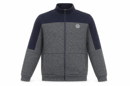 US Athletics Mens Grey Cotton Full Zip Sweatshirt Size M
