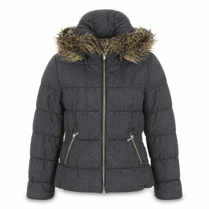 Womens UK Size 8 H&M Grey Puffer Jacket