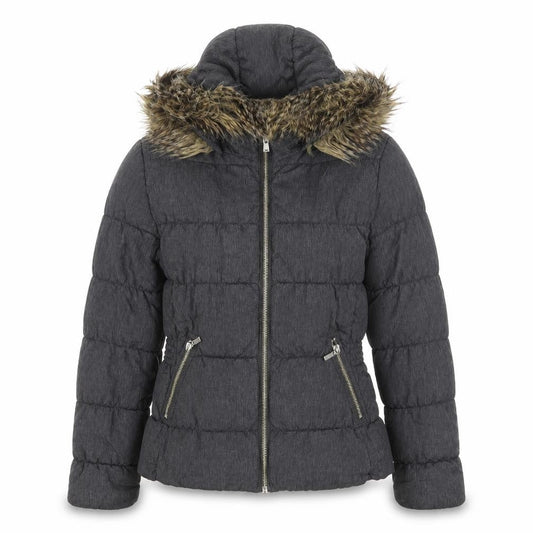 Womens UK Size 8 H&M Grey Puffer Jacket