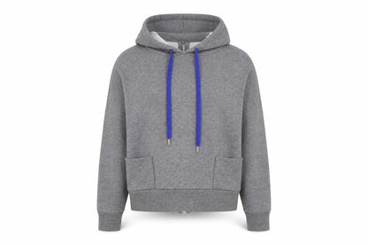 Noisy may Mens Grey Cotton Pullover Hoodie Size XS