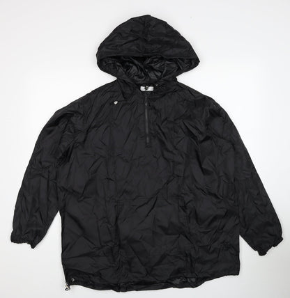 Matalan Womens Black Anorak Jacket Size L