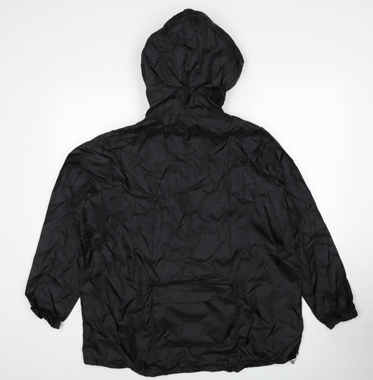 Matalan Womens Black Anorak Jacket Size L