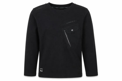 George Boys Black Polyester Pullover Sweatshirt Size 6-7 Years Pullover