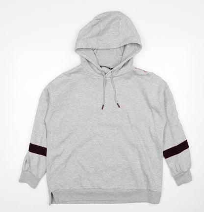 Womens UK Size M Dunnes Stores Grey Pullover Hoodie