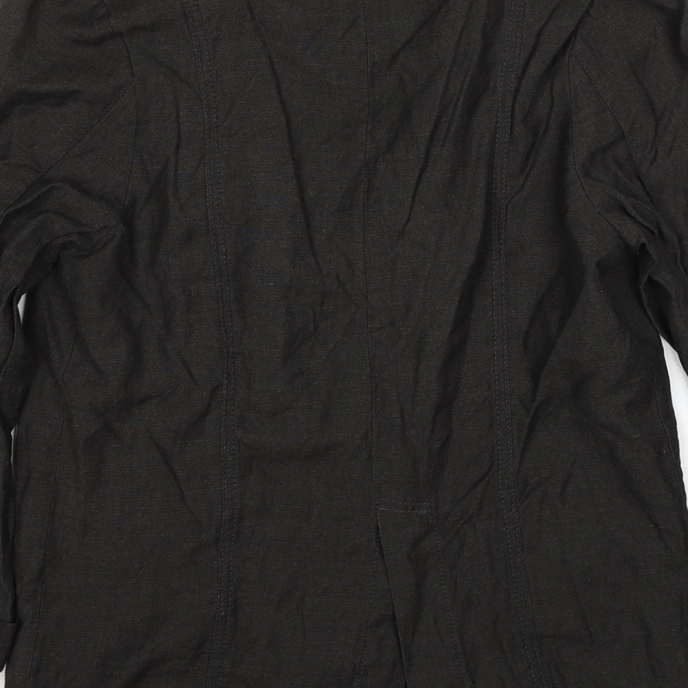 Womens UK Size 10 Topshop Brown Jacket