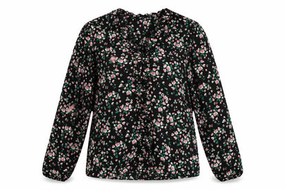 Womens UK Size 8 Marks and Spencer Black Basic Blouse