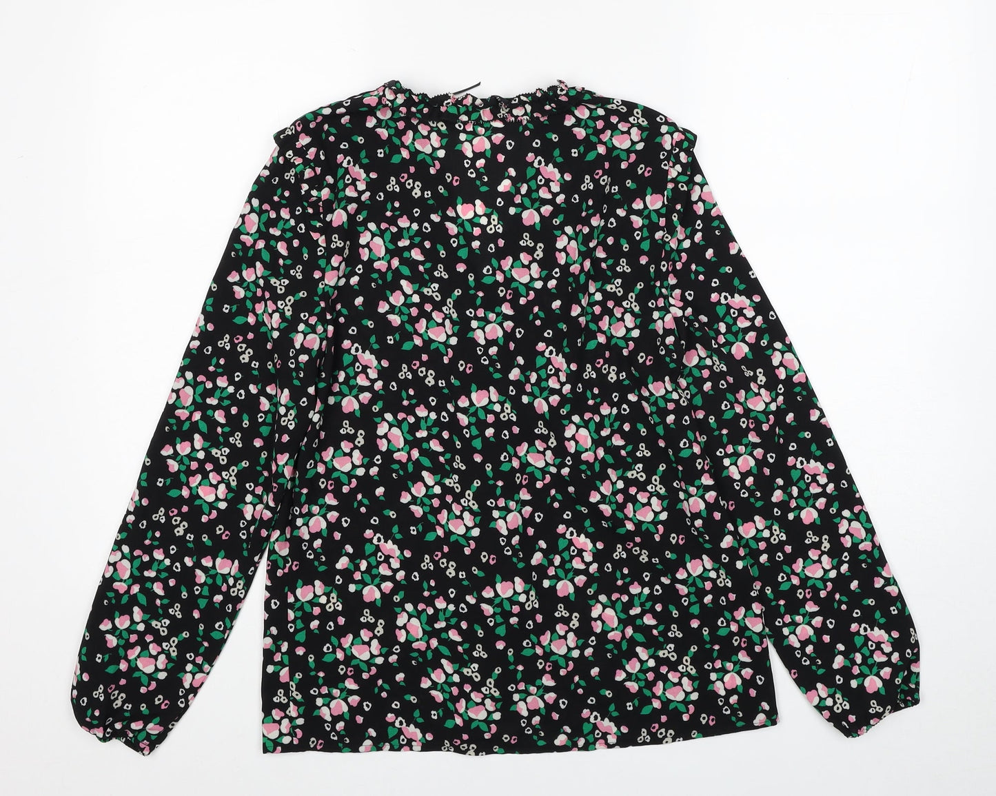 Womens UK Size 8 Marks and Spencer Black Basic Blouse
