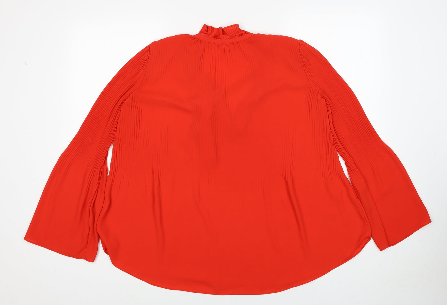 Womens UK Size 8 River Island Red Basic Blouse