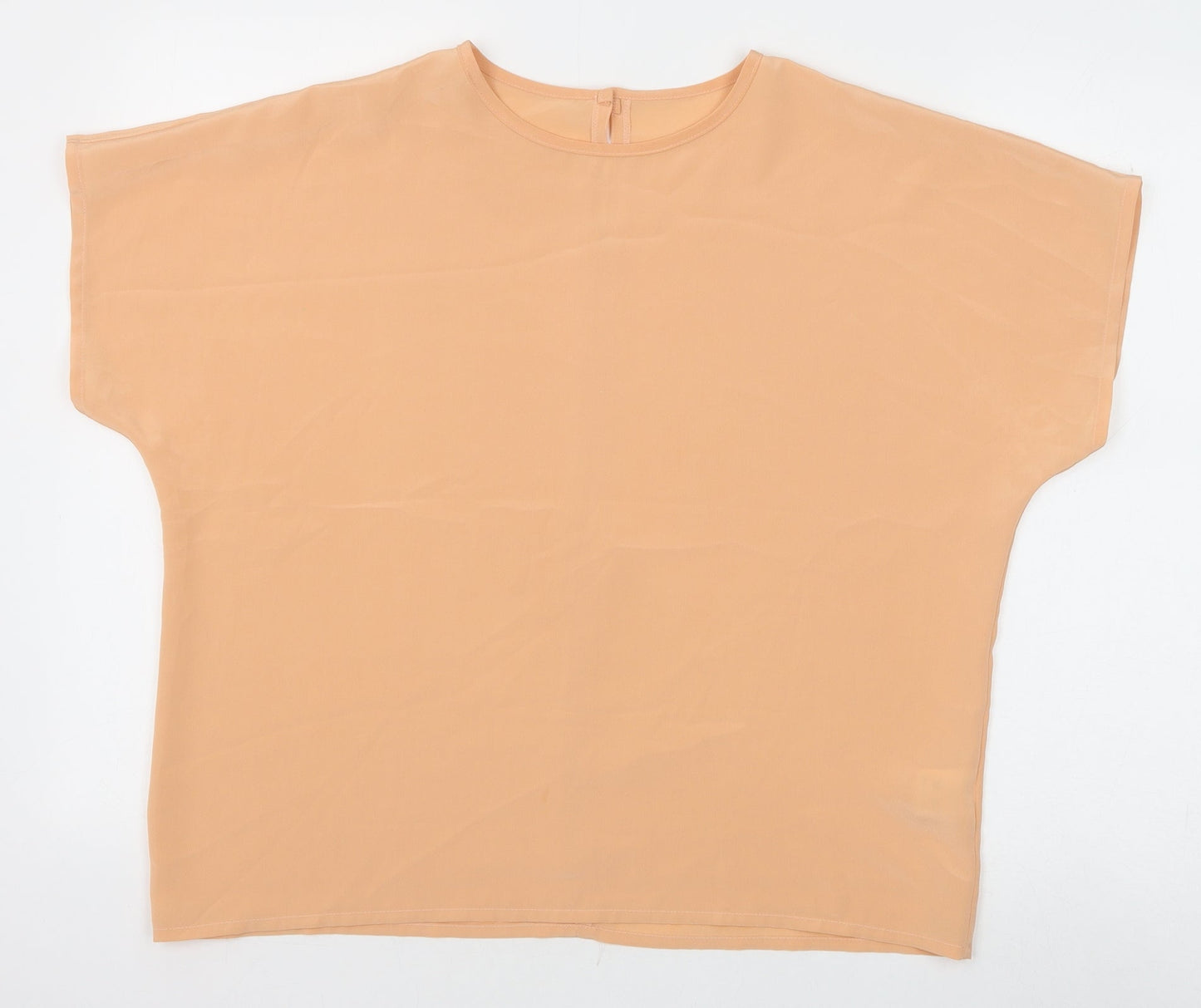 Womens UK Size 16 St Bernard Pink Basic T-Shirt