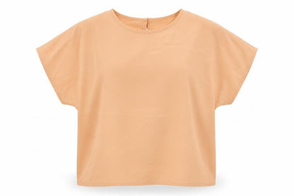 Womens UK Size 16 St Bernard Pink Basic T-Shirt