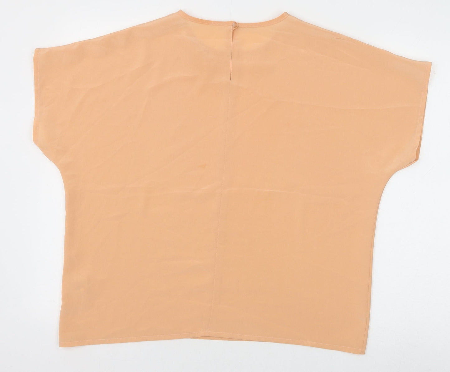 Womens UK Size 16 St Bernard Pink Basic T-Shirt