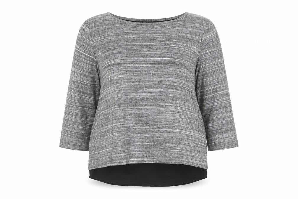 Womens UK Size L The Limited Grey Basic Blouse