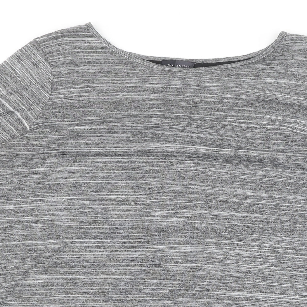 Womens UK Size L The Limited Grey Basic Blouse