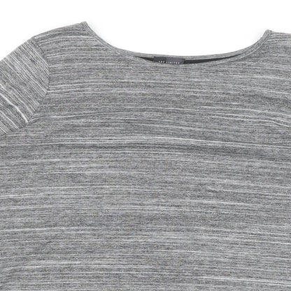 Womens UK Size L The Limited Grey Basic Blouse