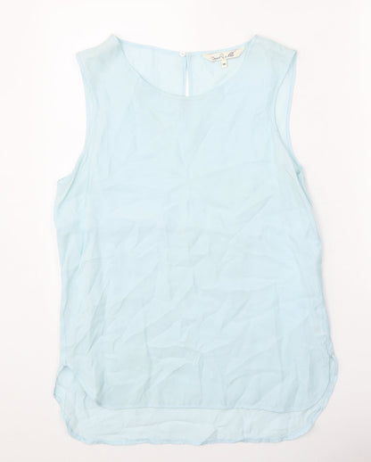 Womens UK Size 10 Damsel in a Dress Blue Basic Tank