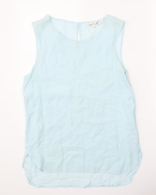 Womens UK Size 10 Damsel in a Dress Blue Basic Tank
