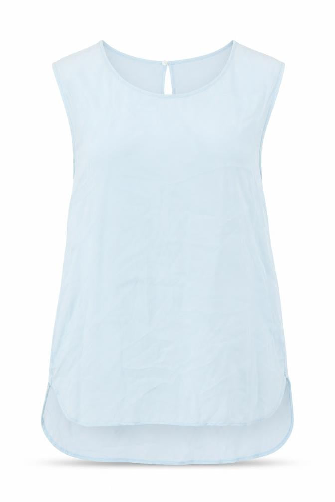 Womens UK Size 10 Damsel in a Dress Blue Basic Tank