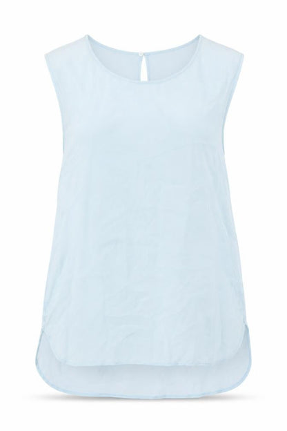 Womens UK Size 10 Damsel in a Dress Blue Basic Tank