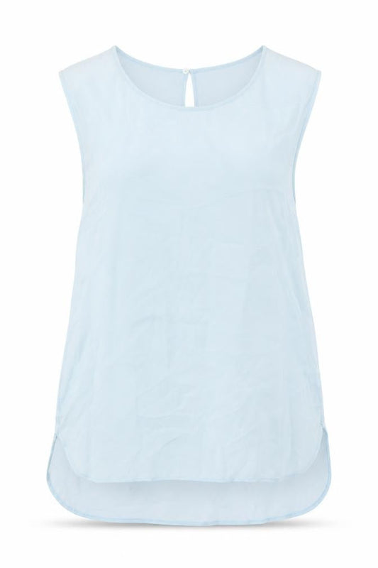 Womens UK Size 10 Damsel in a Dress Blue Basic Tank