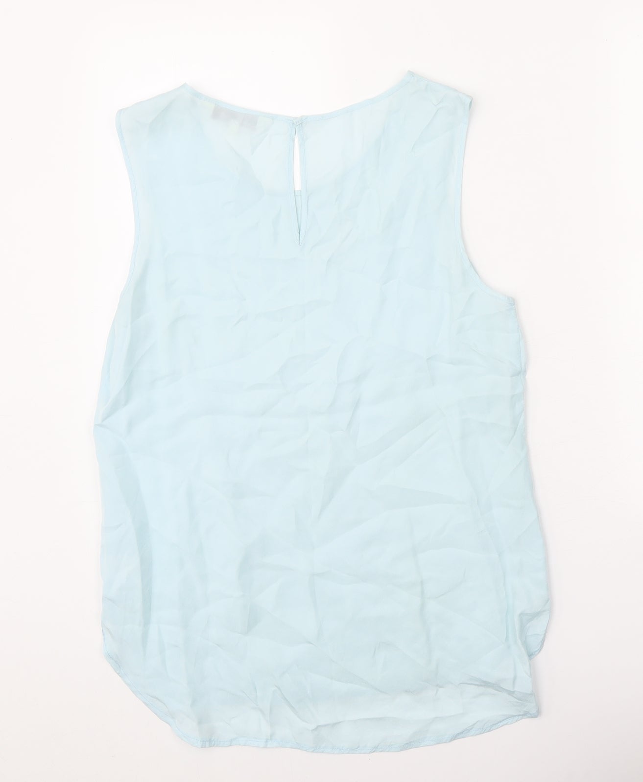 Womens UK Size 10 Damsel in a Dress Blue Basic Tank