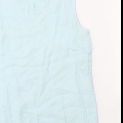 Womens UK Size 10 Damsel in a Dress Blue Basic Tank