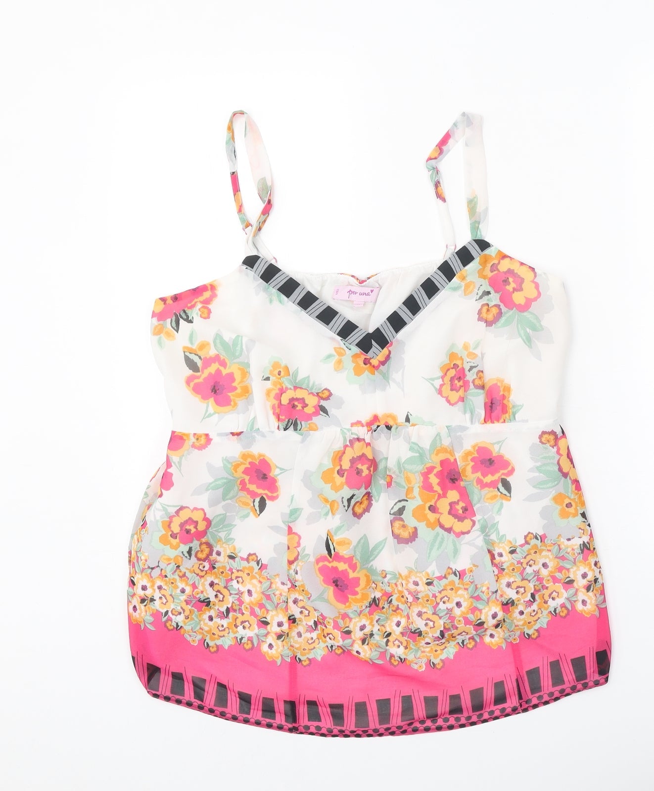 Womens UK Size 16 Per Una Pink Camisole Tank