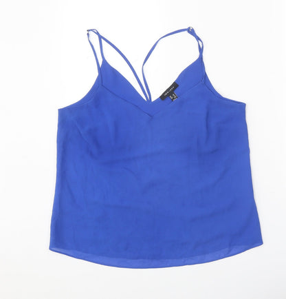 Womens UK Size 12 New Look Blue Camisole Tank