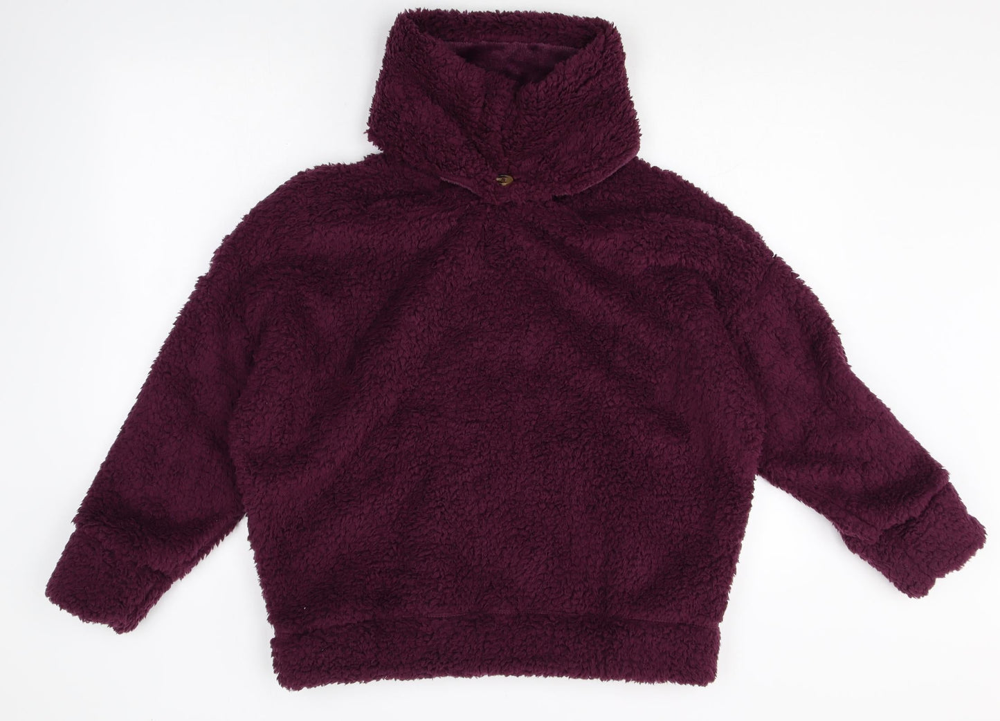 Womens UK Size M Marks and Spencer Purple Pullover Jumper