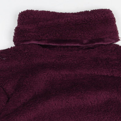 Womens UK Size M Marks and Spencer Purple Pullover Jumper