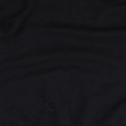 Gildan Womens Black Cotton Pullover Sweatshirt Size S Pullover