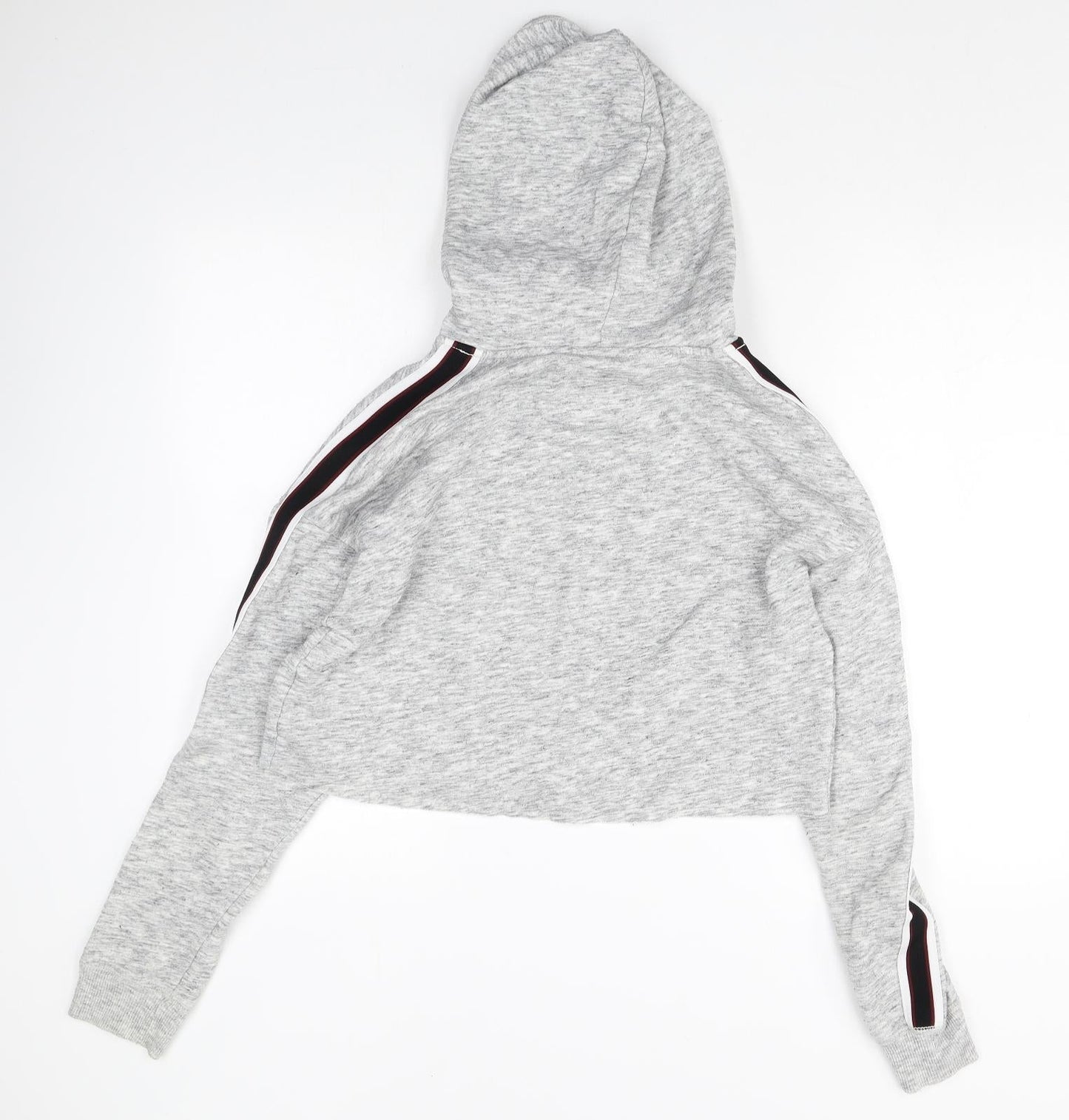 Hollister Womens Grey Cotton Pullover Hoodie Size S Pullover