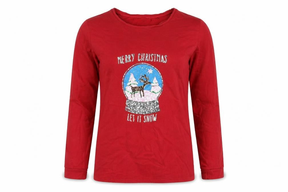 Womens UK Size 10 NEXT Red Pullover Sweatshirt