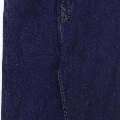 NEXT Womens Blue Cotton Skinny Jeans Size 32 in Regular Zip
