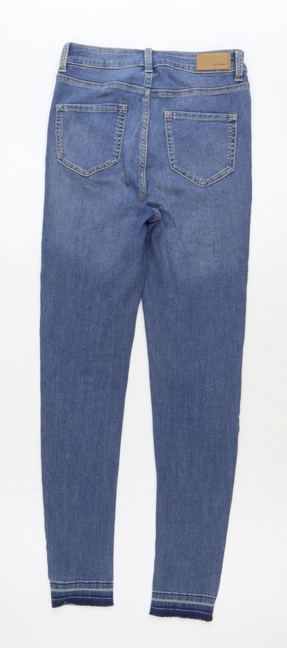 Womens UK Size 8 Marks and Spencer Regular Fit Skinny Blue Jeans
