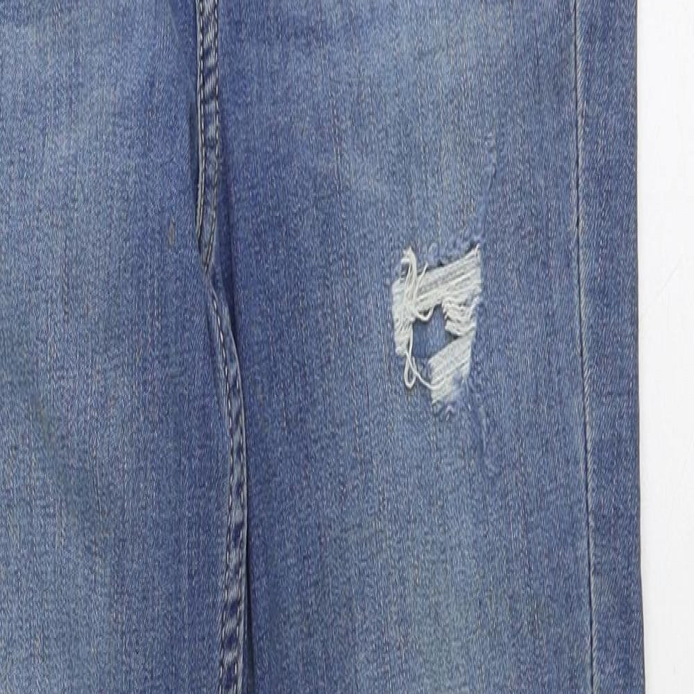 Womens UK Size 8 Marks and Spencer Regular Fit Skinny Blue Jeans